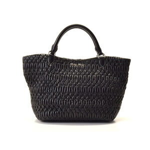 Miu Miu handbag nappa crystal black
